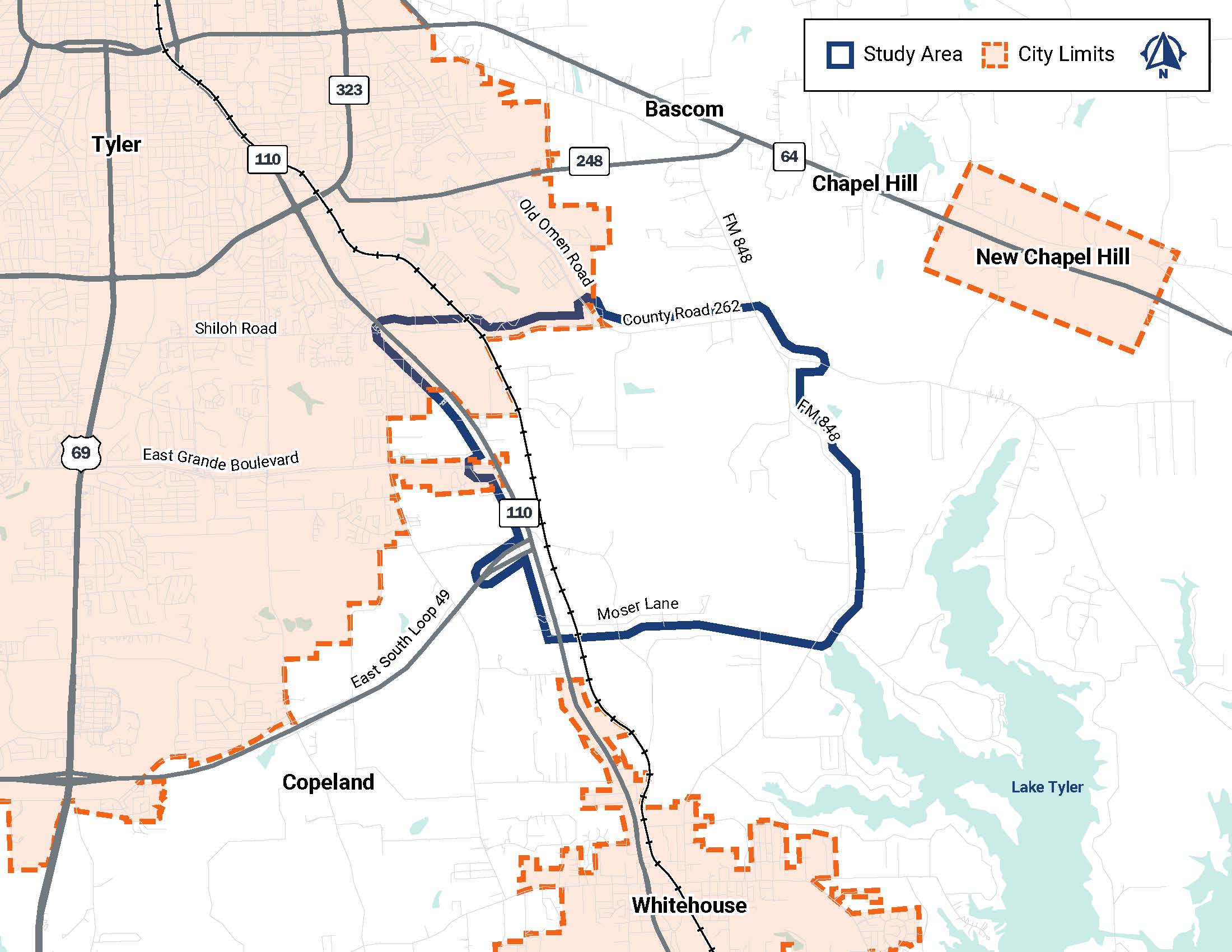 study area map